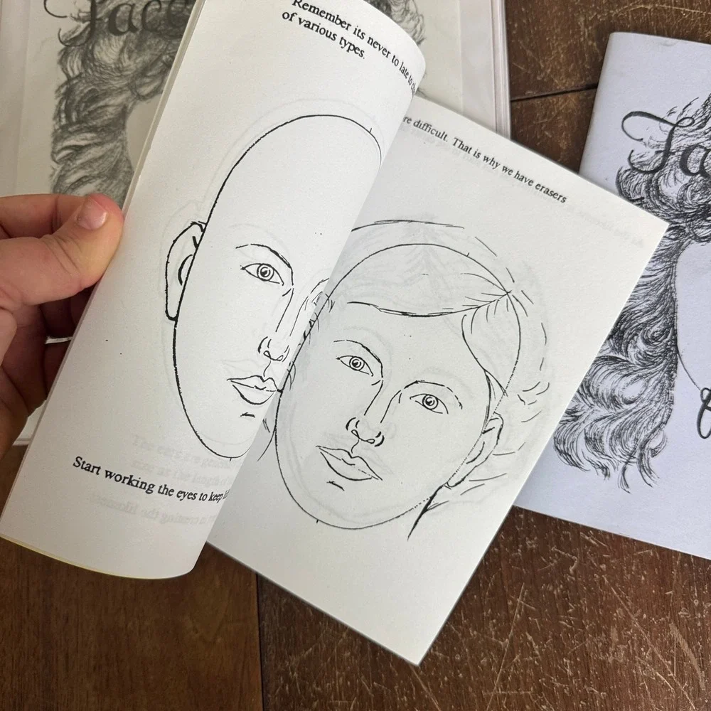 Faces and Features Book 1 Binder Booklets Law Enforcement Art Jesse‎ Rouse